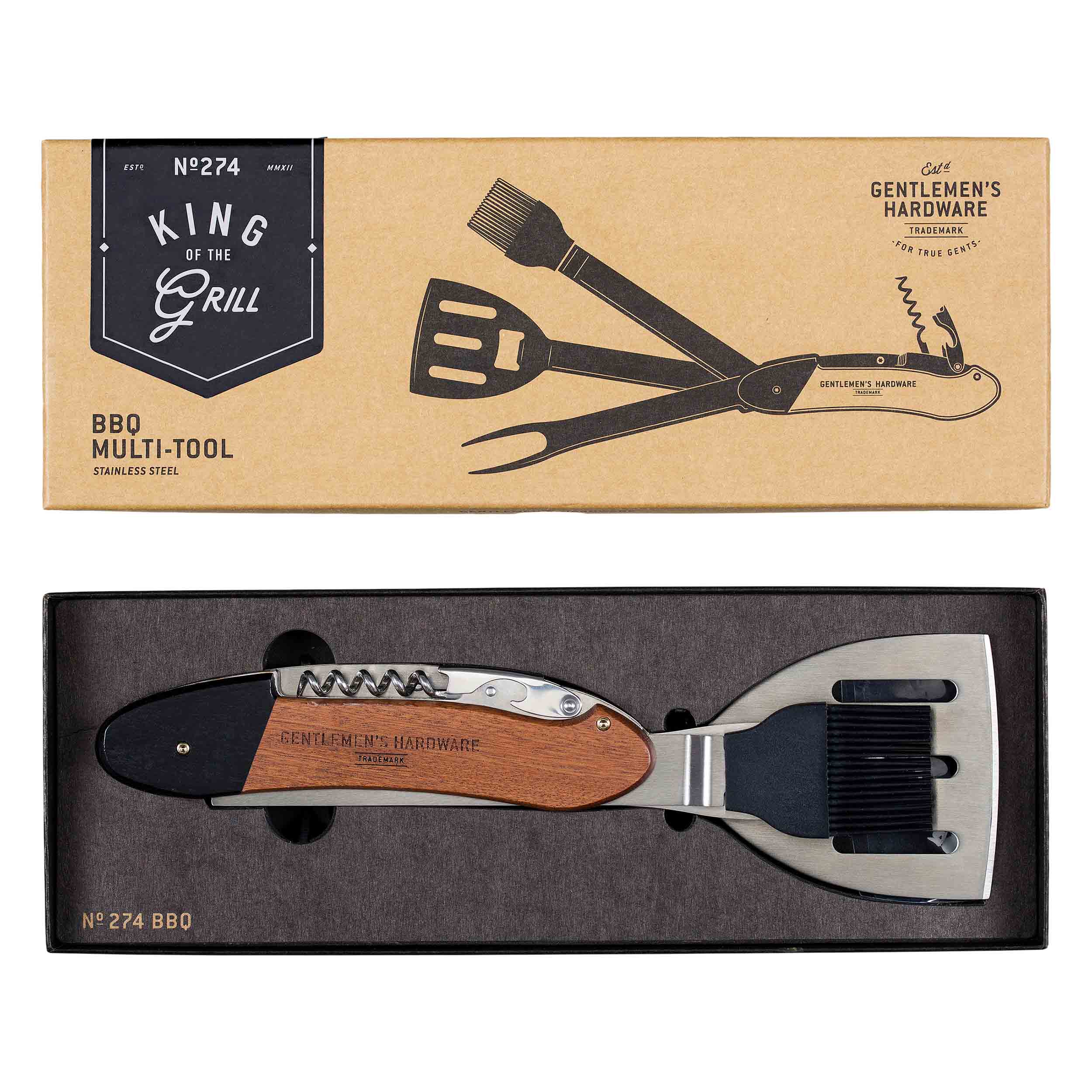 Gentlemen's Hardware grilli-multitööriist BBQ Multi-Tool 5-in-1