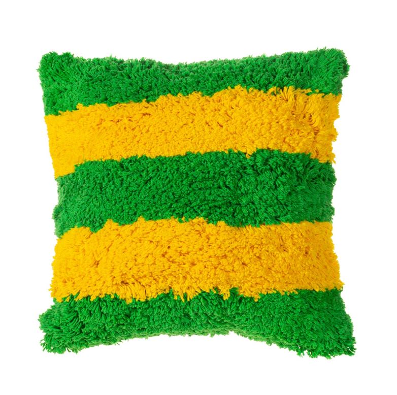 Padja kate, Tufted Stripe Cushion, 40 X 40 cm