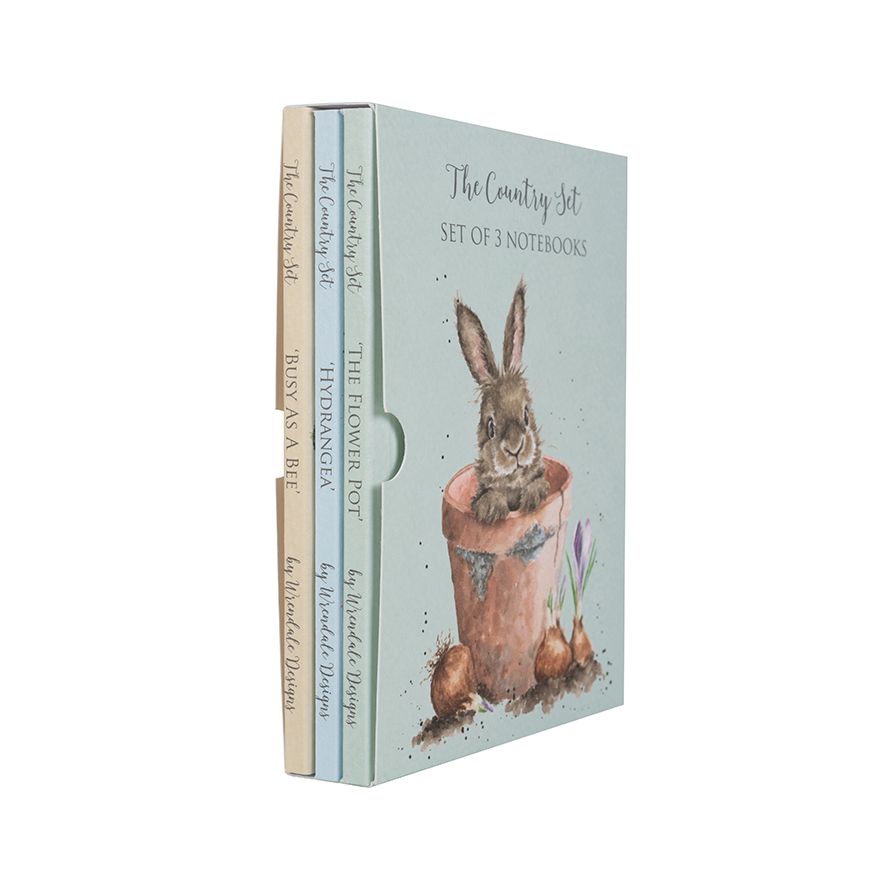 Wrendale märkmikute komplekt The Country Set, 3tk, A6