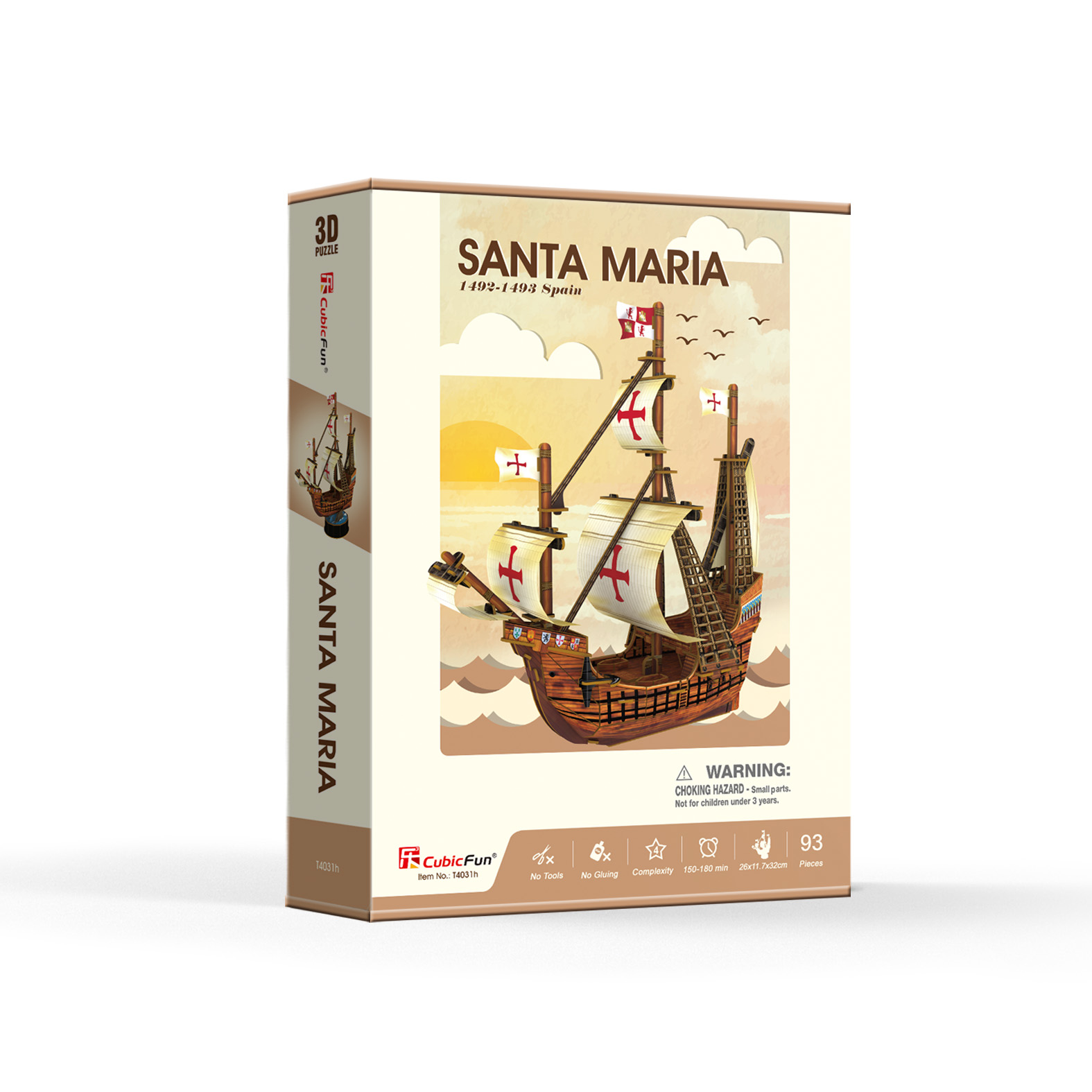 CUBICFUN 3D pusle Santa Maria