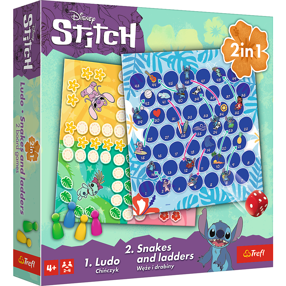 Lauamäng 2in1 Lilo ja Stitch 