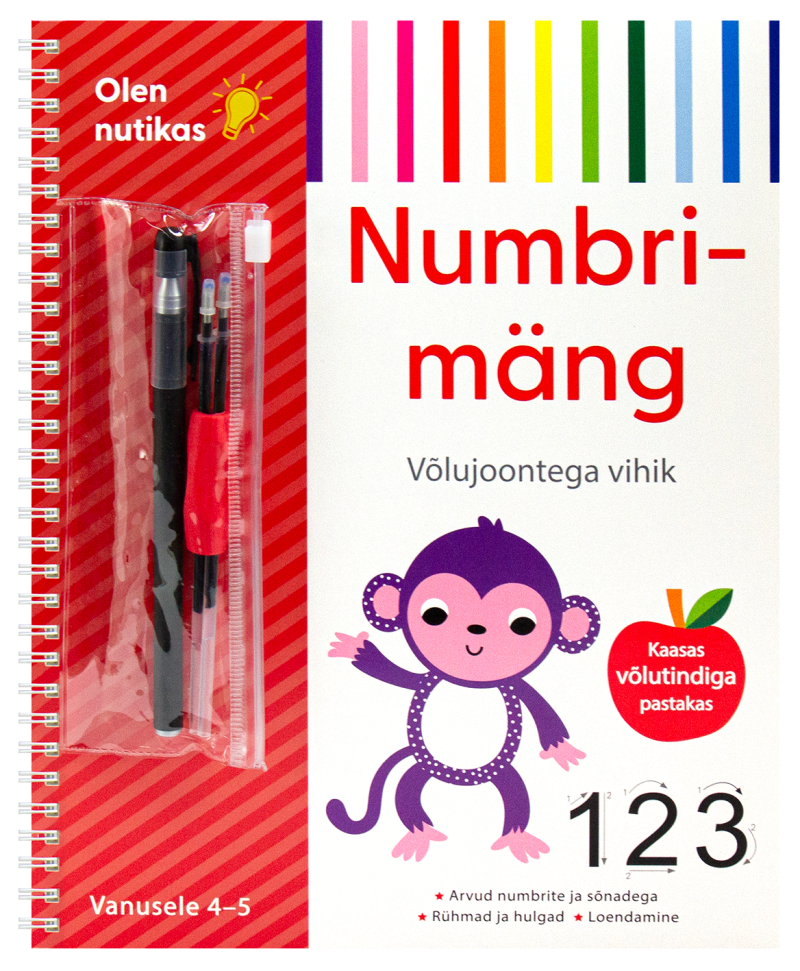 Numbrimäng. Võlujoontega vihik