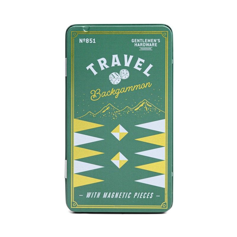 Gentlemen's Hardware Reisimäng Travel Backgammon
