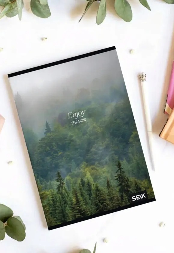 A5 jooneline vihik (36 lehte) - enjoy the now
