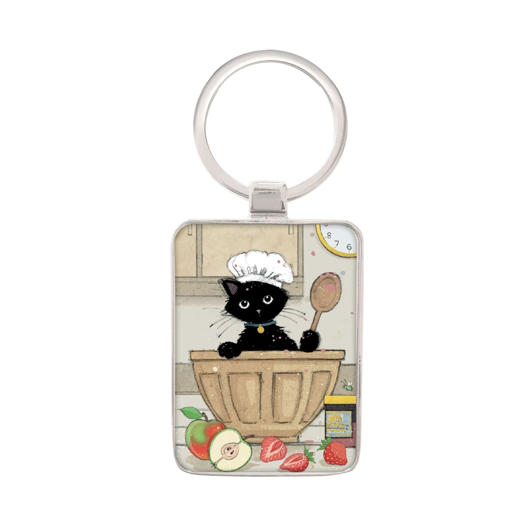 Võtmehoidja Bug Art Cat Pastry Chef