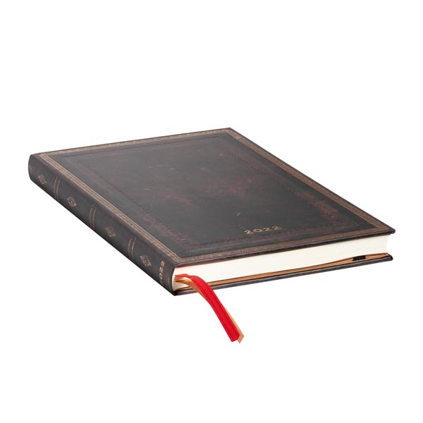 2022 Paperblanks Horizontal Maxi Black Moroccan