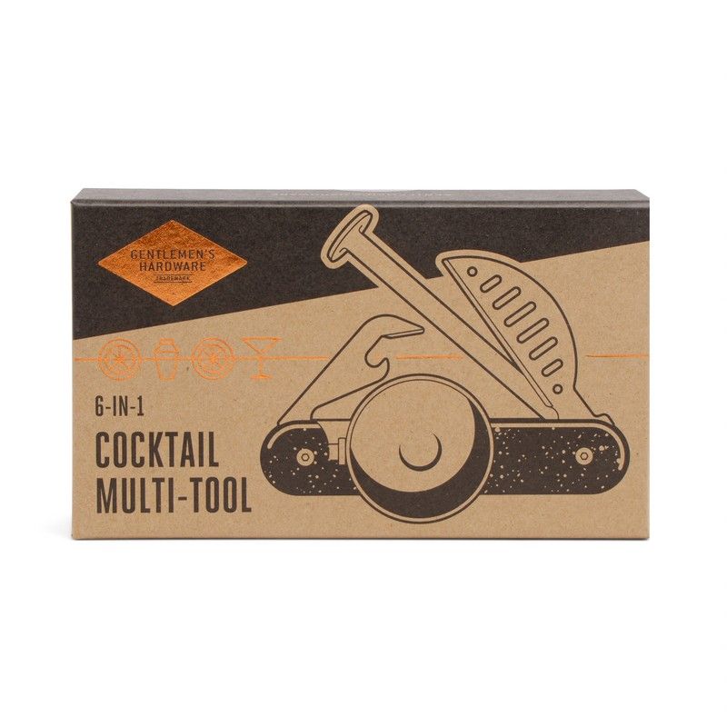 Gentlemen's Hardware multitööriist Cocktail, 6-in-1