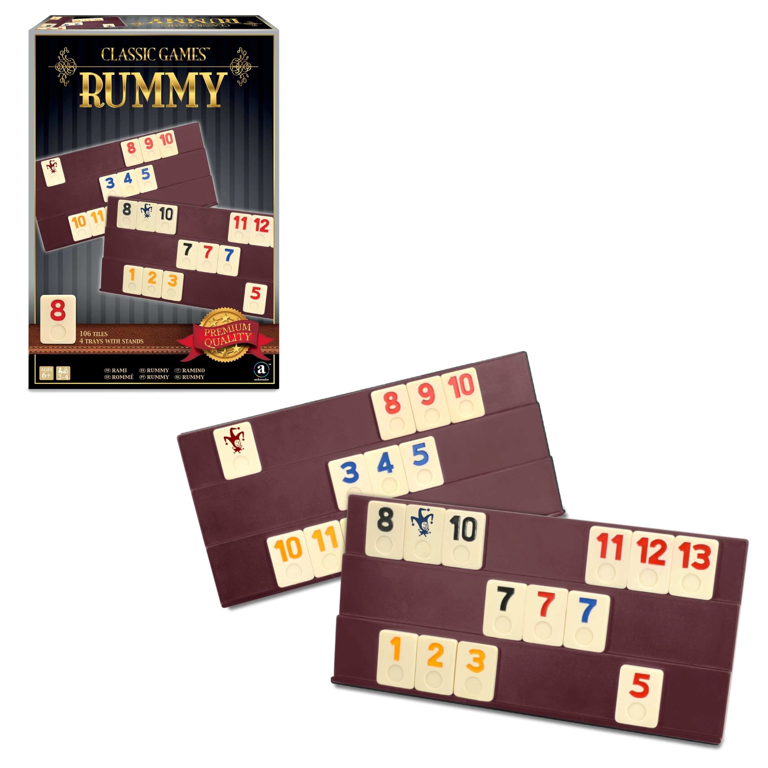 Lauamäng Rummy klassikaline