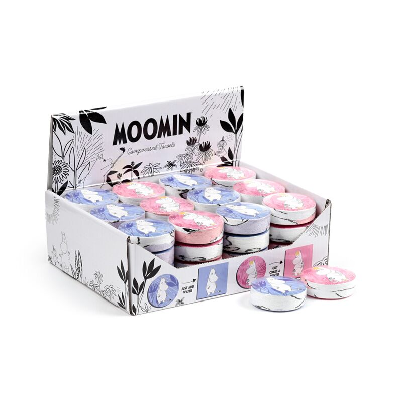 Reisirätik Moomin Tammi kokkupressitud, assortii