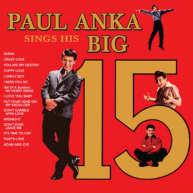 Paul Anka - Paul Anka Sings His Big 15 (2014) CD