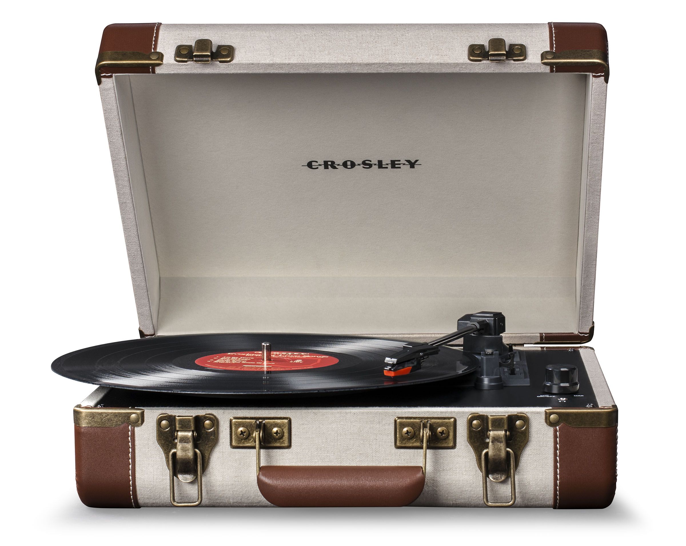 CROSLEY VINÜÜLPLAADIMÄNGIJA EXECUTIVE, BEEŽ/PRUUN