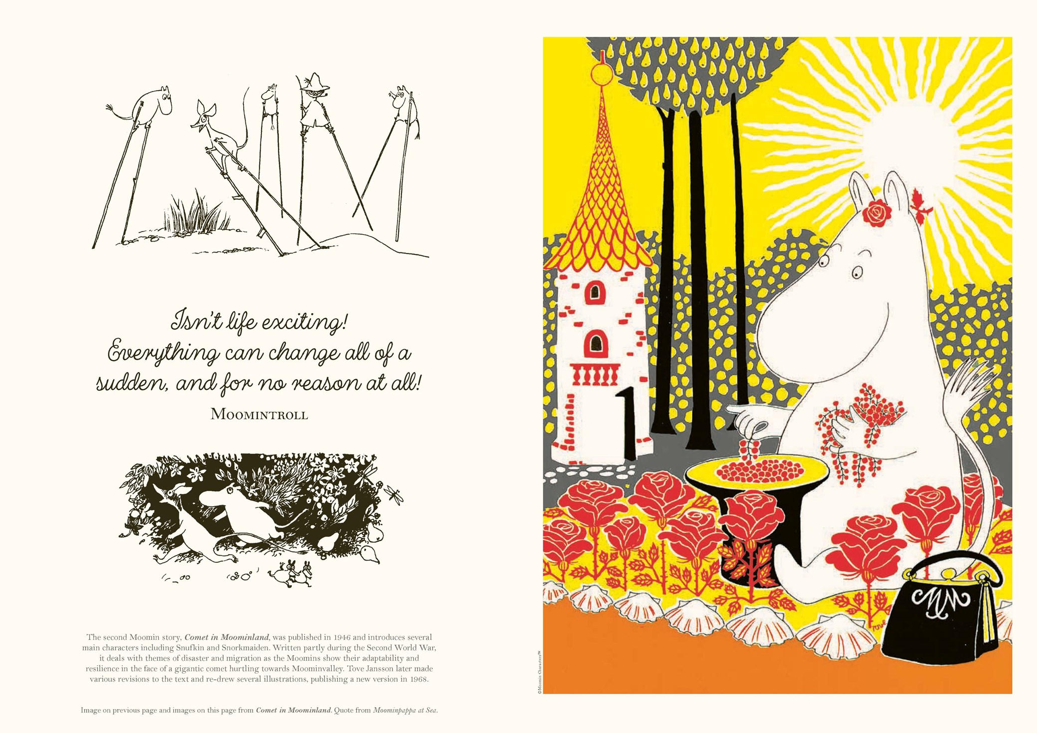 Moomin Pull-Out Prints - Tove Jansson
