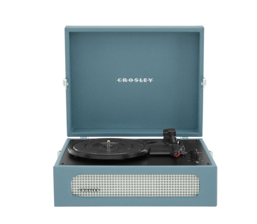Crosley vinüülplaadimängija Voyager, Washed blue