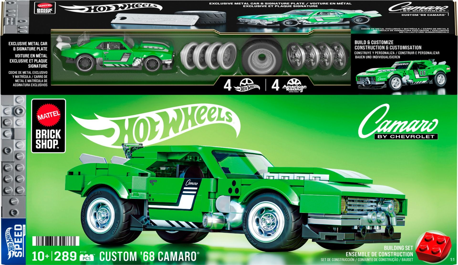 Hot Wheels Brick Shop Camaro