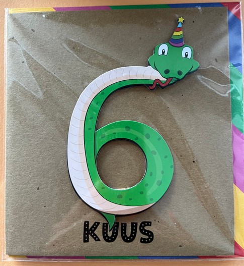 Kuku kaart Tache Madu 6 Kuus