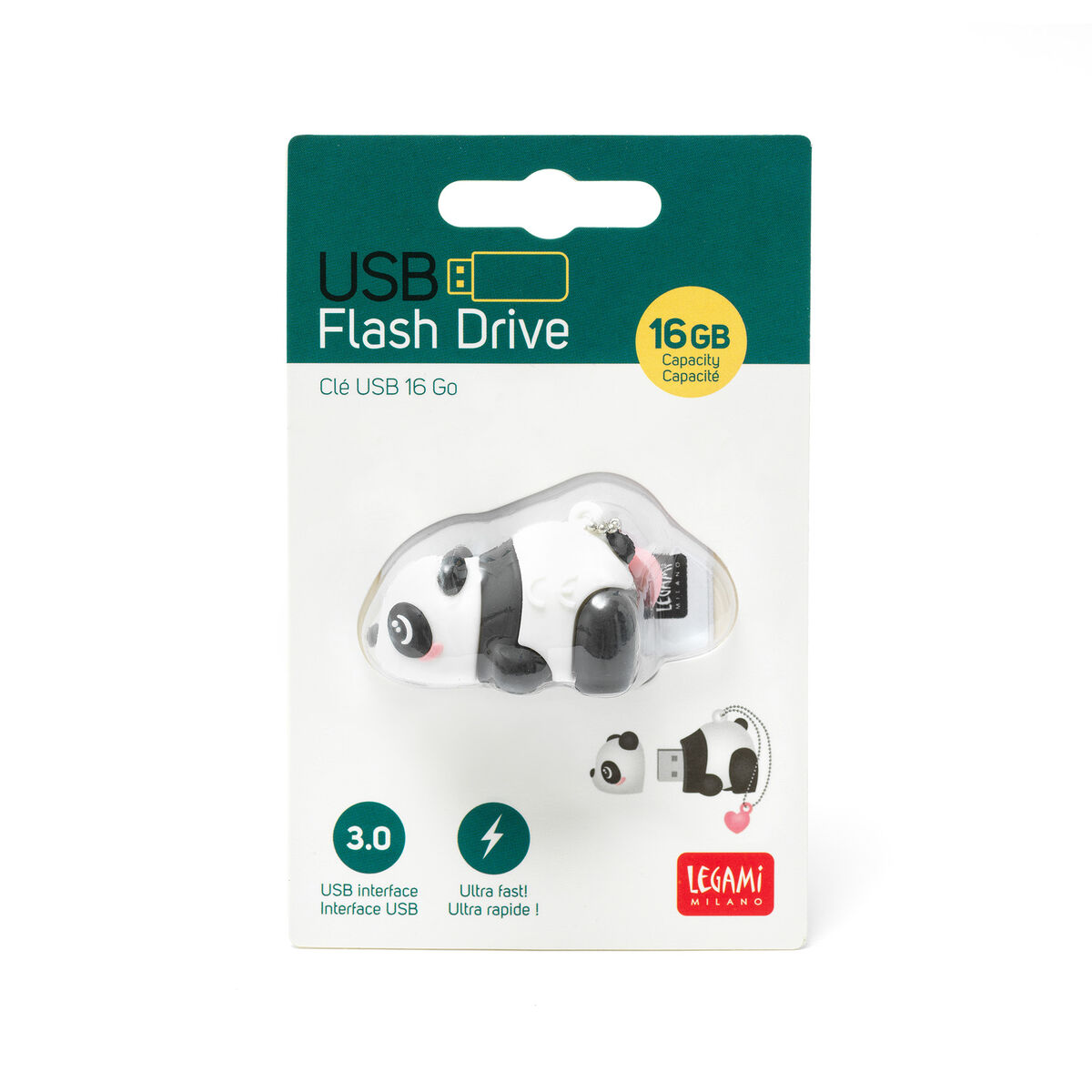 USB 3.0 MÄLUPULK 16GB, PANDA