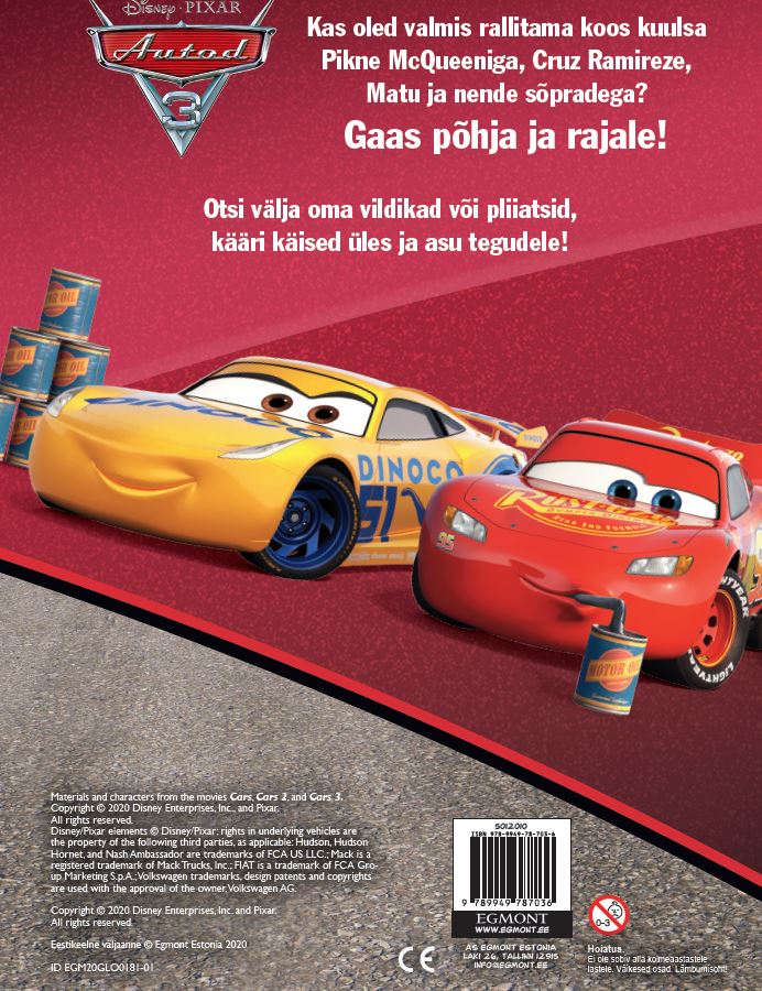 Autod. Värvimisraamat