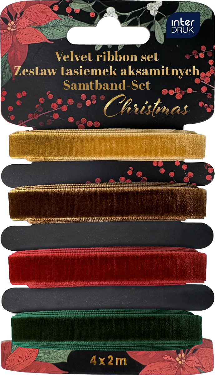 Kinkepaela komplekt Christmas Velvet 4x2m Interdruk