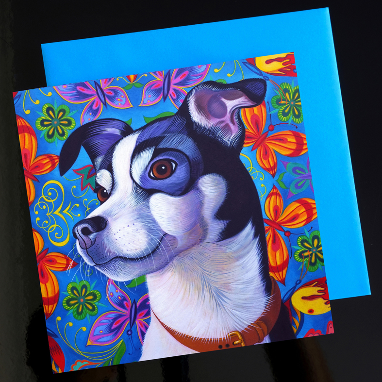 Õnnitluskaart Terrier
