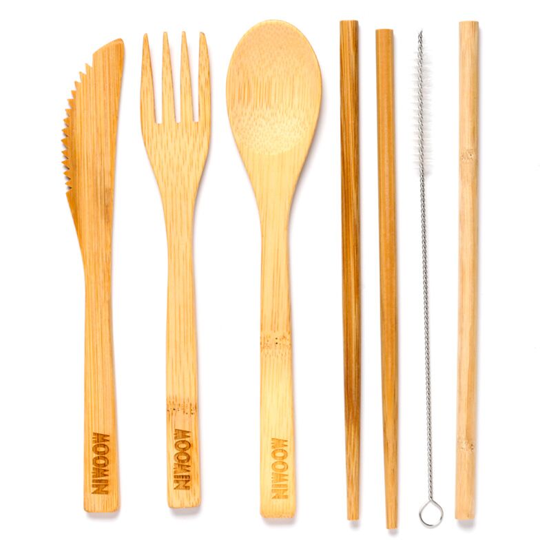 Söögiriistade komplekt Moomin, bamboo