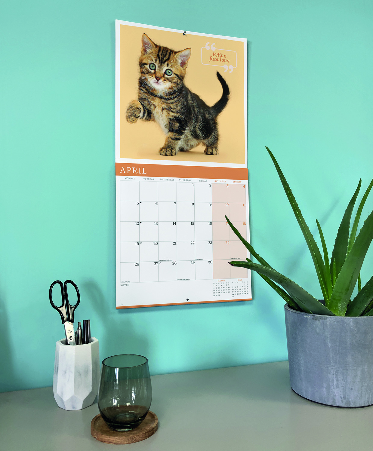 2027 seinakalender Cute Cats