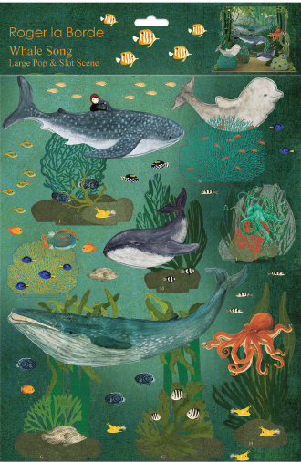 Kaunistus Pop & Slot: Whale Song
