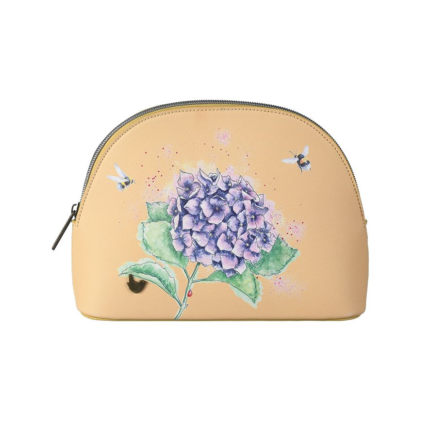Wrendale kosmeetikakott Bee and Hydrangea, Medium