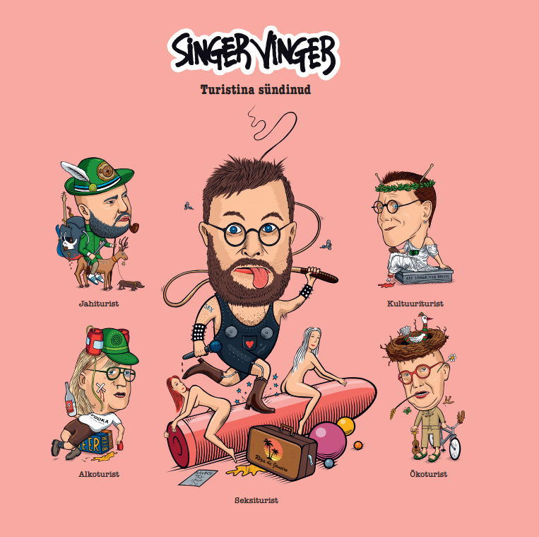 Singer Vinger - Turistina sündinud (2012) LP