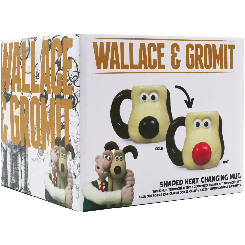 Kruus Wallace & Gromit (Gromit) 480ml, värvimuutev