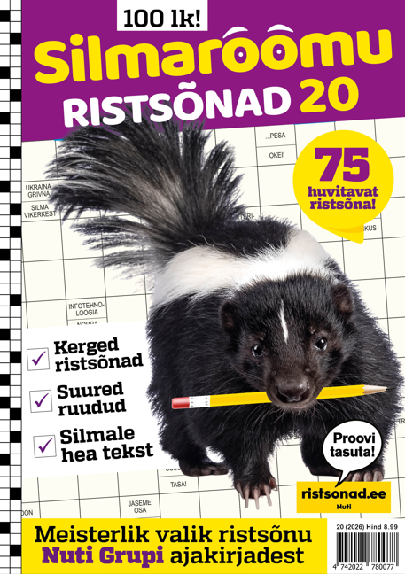 Silmarõõmu Ristsõnad nr 20