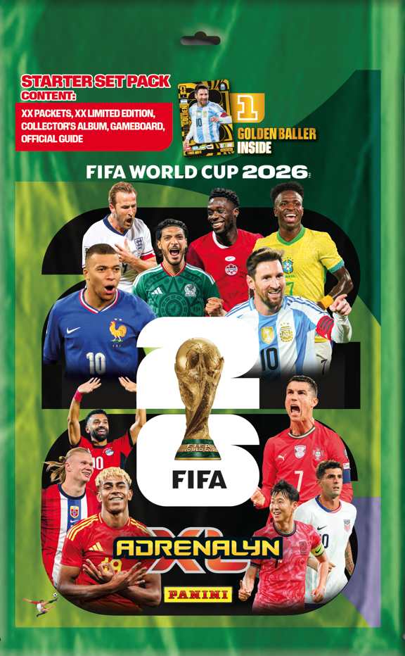 Kogumiskaardid World Cup 2026 Starterpack