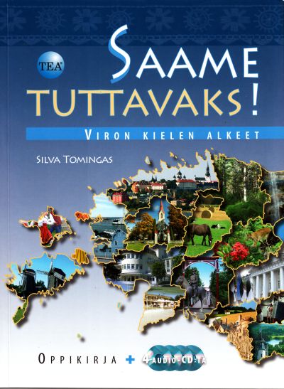 SAAME TUTTAVAKS! VIRON KIELEN ALKEET. ÕPIK+4CD