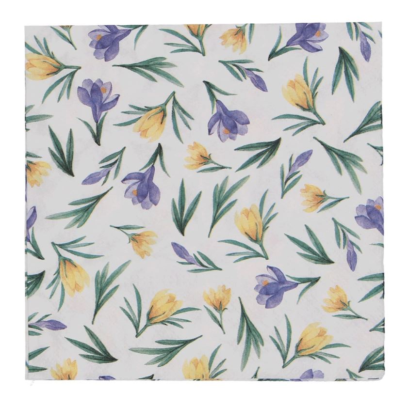 Lauasalvrätikud Crocus, 20tk