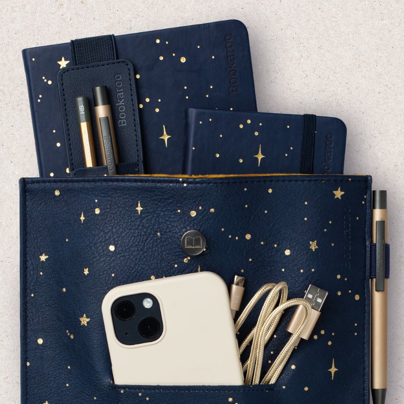 Raamatukott Bookaroo Books&Stuff Pouch, Moon & Stars
