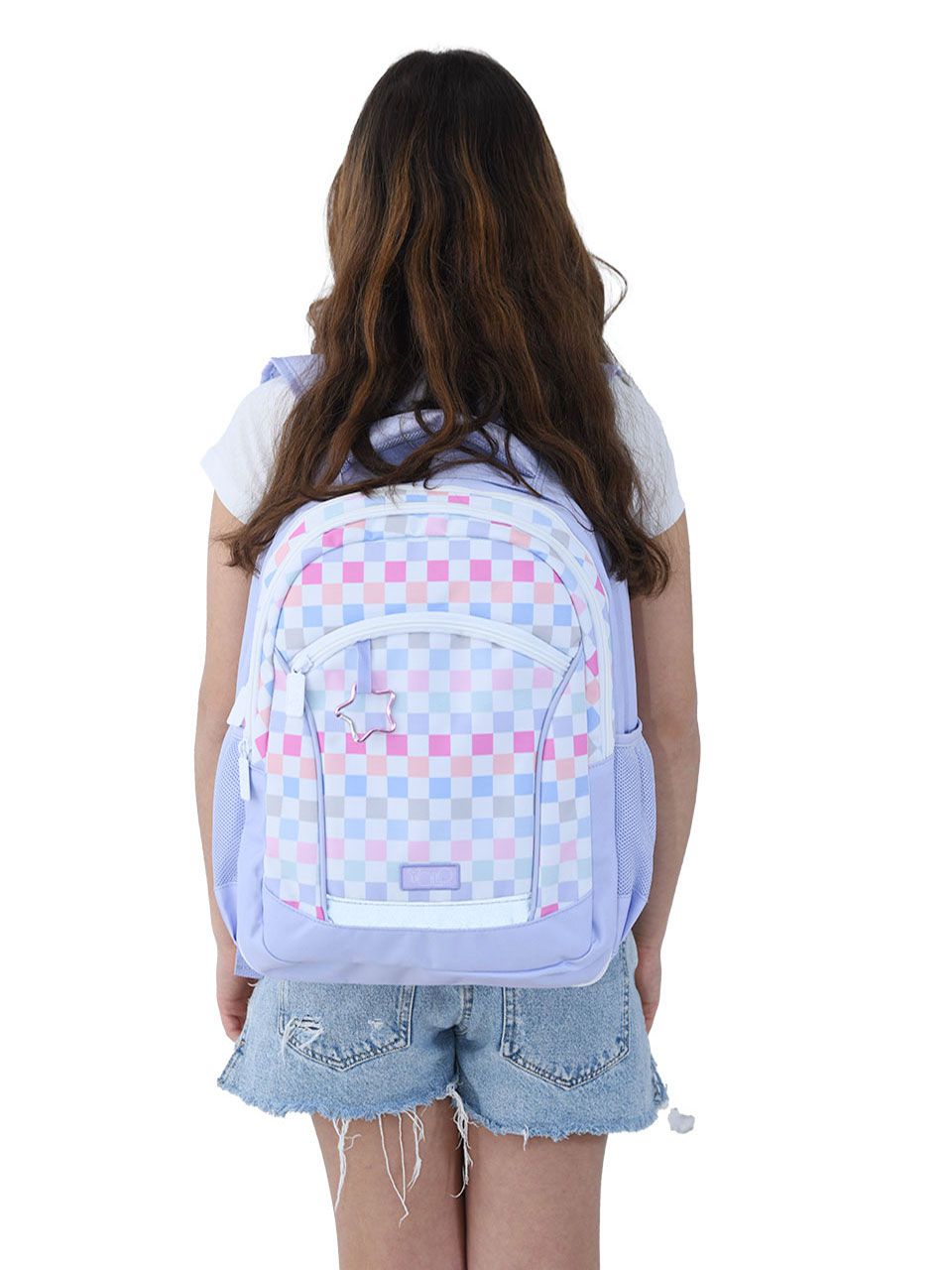 Seljakott YOLO Colorful Squares, 2 in 1