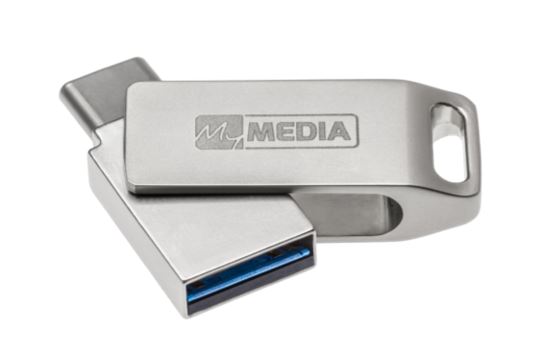 USB-mälupulk MyMedia 64GB USB3.2 Gen1 MyDual USB-C metal 2-in-1, SuperSpeed 5Gbps