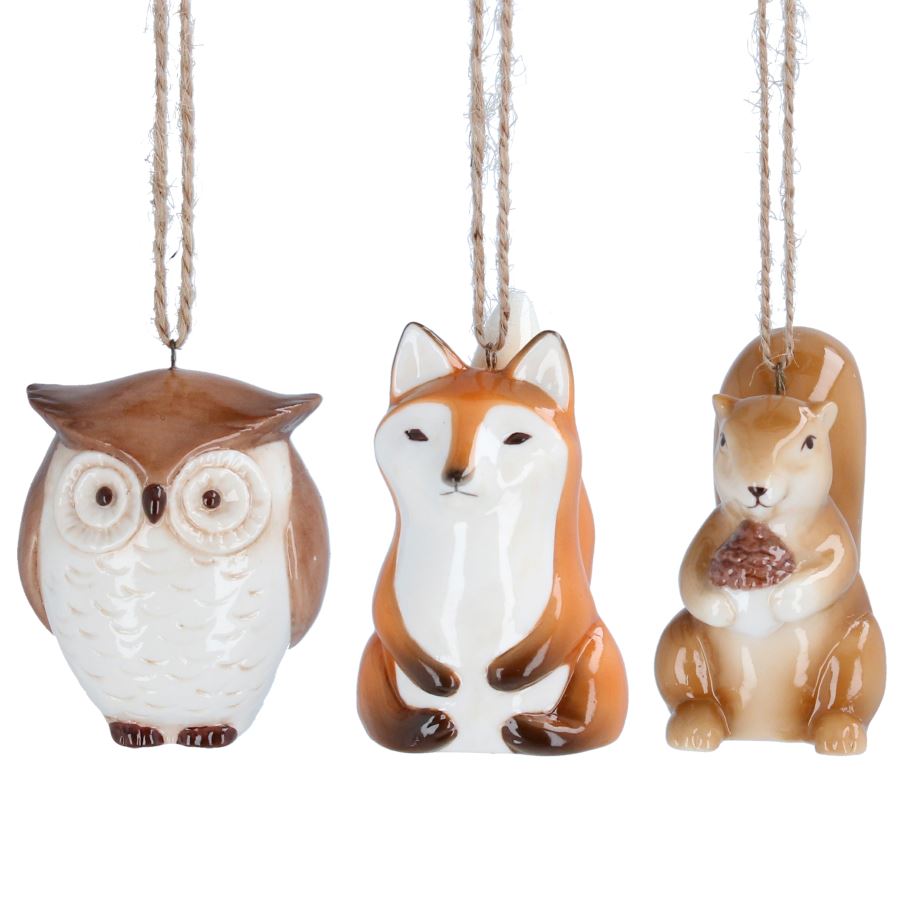 Kuuseehe Owl/Fox/Squirrel, assortii