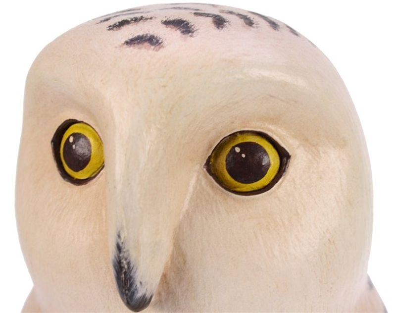 DEKORATIIVKUJU SNOWY OWL, 33.5CM