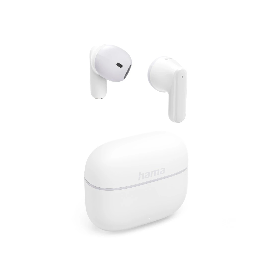 Juhtmevabad kõrvaklapid Hama “Freedom Light II” Bluetooth, laadimiskarp ja TWS kõrvaklapid, valge