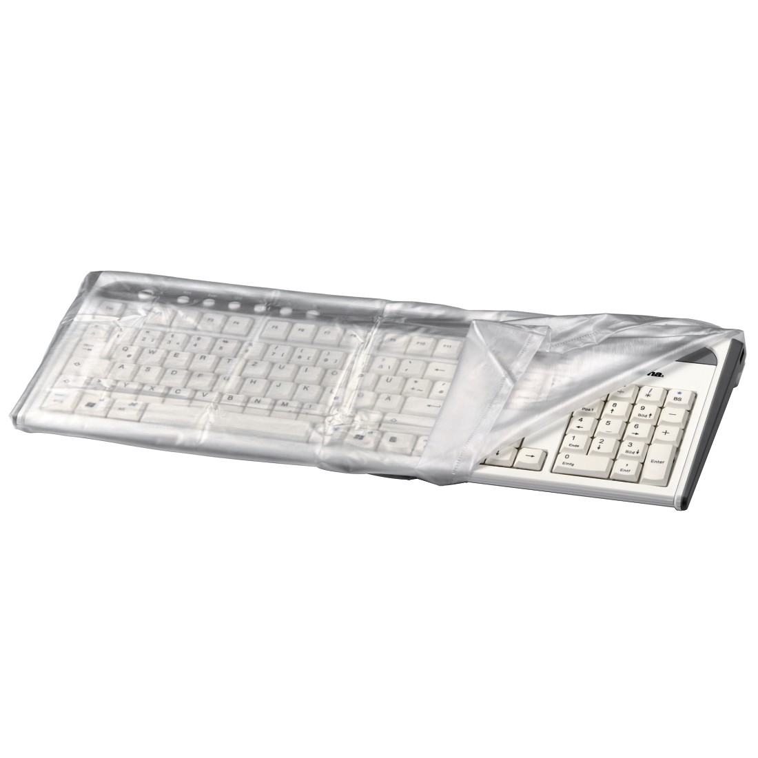 Klaviatuuri kaitsekile Hama läbipaistev tolmukaitse kile, protective Dust Cover for Keyboards, transparent 48x5x21.5cm