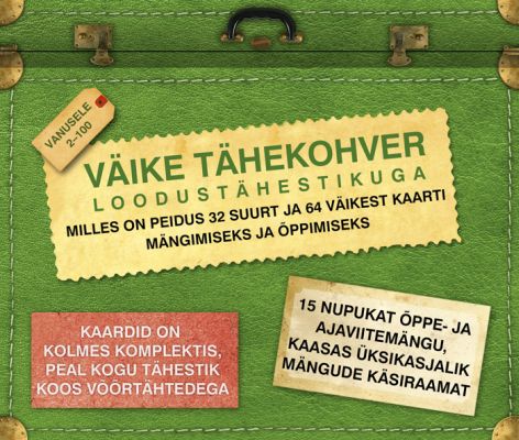 VÄIKE TÄHEKOHVER LOODUSTÄHESTIKUGA
