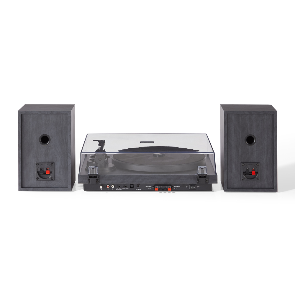 Crosley vinüülplaadimängija C62, väliste kõlaritega, black