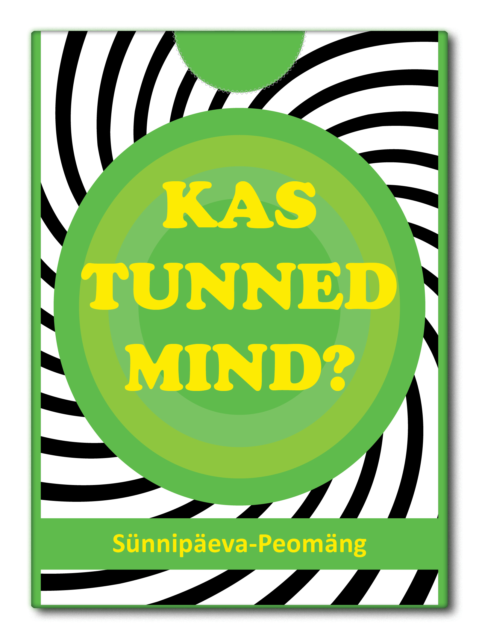 Kaardimäng Kas tunned mind?