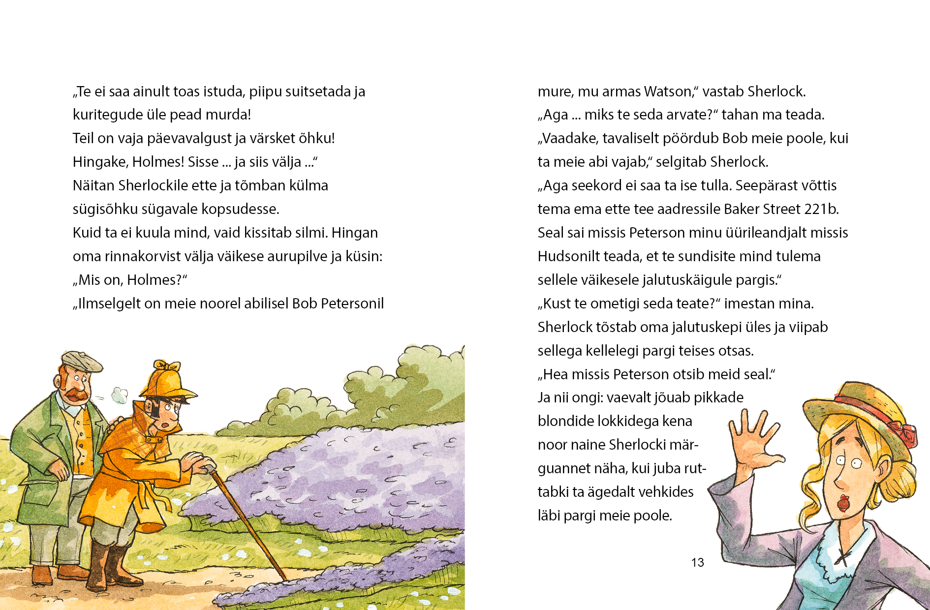 MEISTERDETEKTIIV SHERLOCK HOLMES. KUMMITUSKOER UDUSEL NÕMMEL
