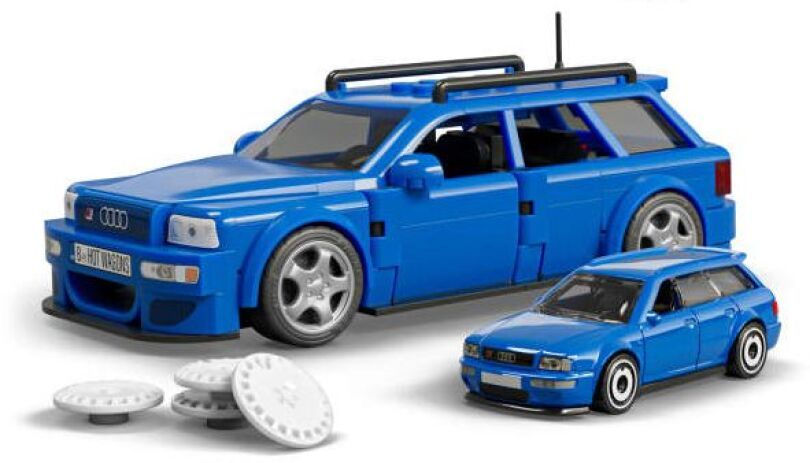 Hot Wheels Brick Shop Audi