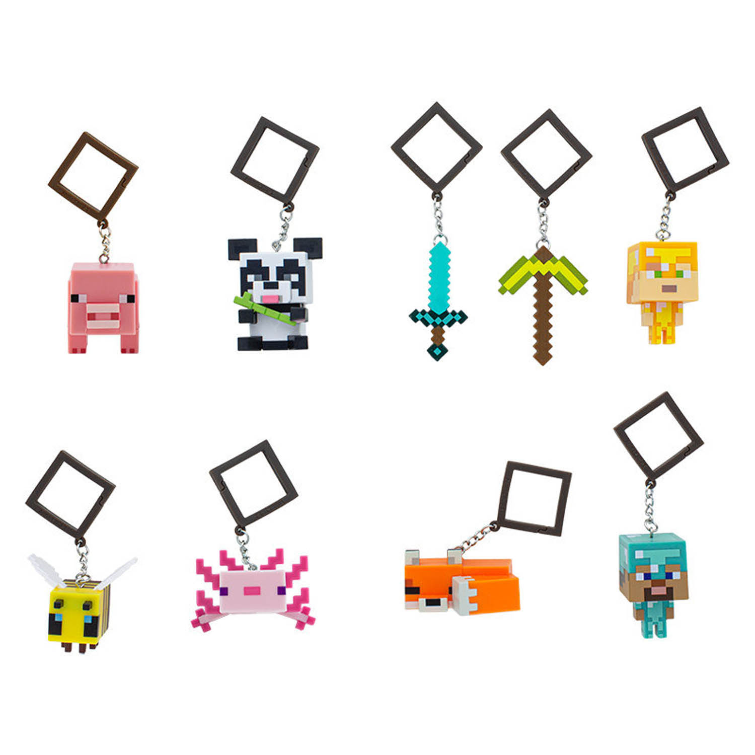 Kotiripats Minecraft Backpack Buddies Series 2, assortii