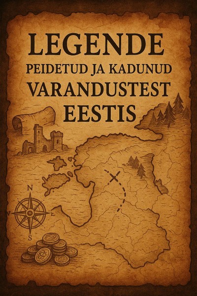 E-raamat: Legende peidetud ja kadunud varandustest Eestis