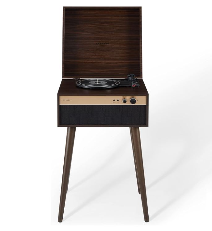 Crosley vinüülplaadimängija Jasper, Walnut