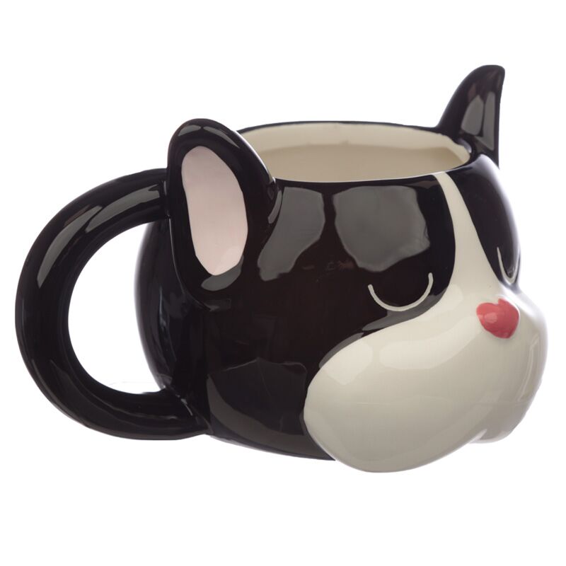 Kruus Dog Squad French Bulldog Head, 400ml