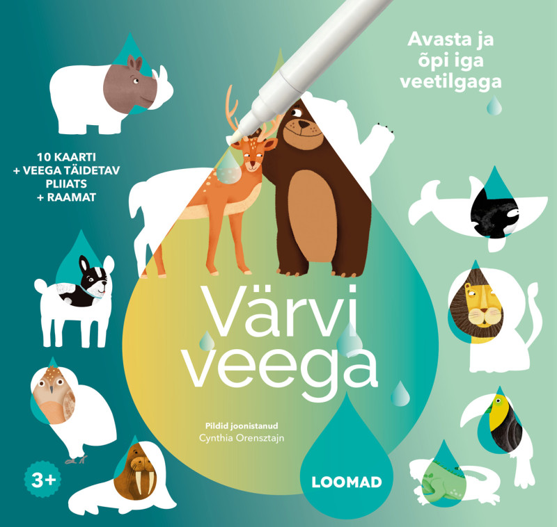 Värvi veega. Loomad